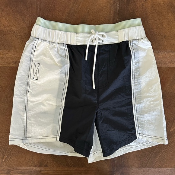 NWOT Free People FP Movement Sun Daze BoardShorts Navy Combo Colorblock XS & S - Picture 2 of 16